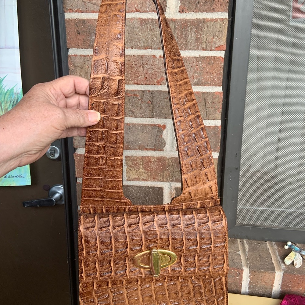 Crocodile /alligator shoulder bag